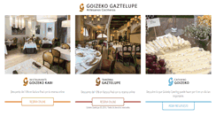 Desktop Screenshot of goizeko-gaztelupe.com